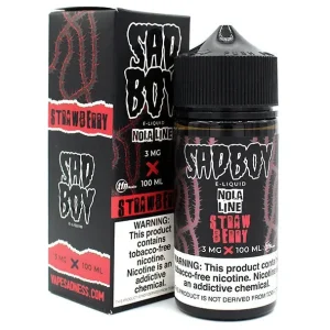 Strawberry Nola - 6mg - Sadboy - 100mL
