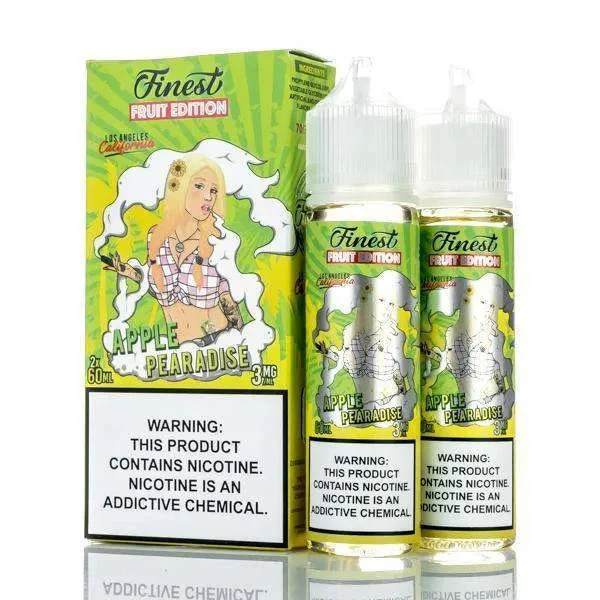 The Finest E-Liquid – Fruit Edition – Apple Pearadise – 120ml (DISCONTINUED)