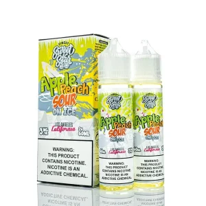 The Finest E-Liquid – Sweet & Sour – Apple Peach Sour On Ice – 120ml (DISCONTINUED)