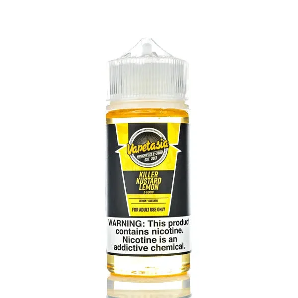 Vapetasia – Killer Kustard Lemon – 100ml - Image 2