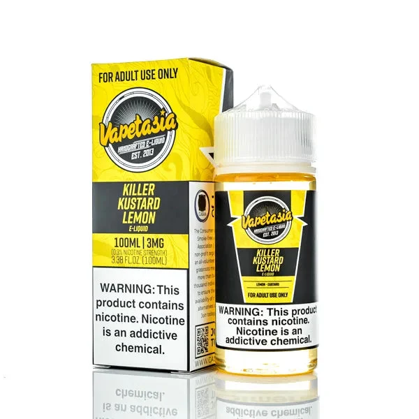 Vapetasia – Killer Kustard Lemon – 100ml