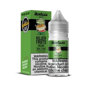 Vapetasia Salts Killer Fruits Synthetic Nicotine E-Juice 24mg Collection (30ml)