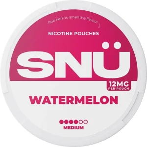 Watermelon SNÜ nicotine pouches 20 pack