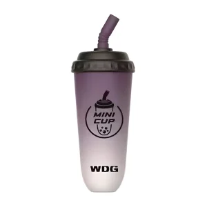 WDG Mini Cup Disposable E-cigs 5000 Puffs – Blackcurrant-juice