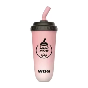 WDG Mini Cup Disposable E-cigs 5000 Puffs – Peach-soda