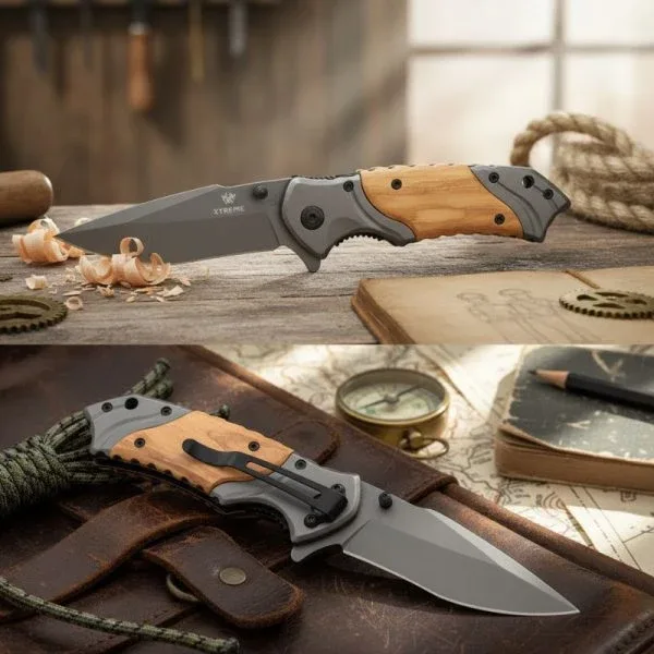 Xtreme - 8.07" Timber Ridge Foldable Pocket Knife - Image 2