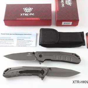 Xtreme - 8.66" Grey Ghost Foldable Pocket Knife