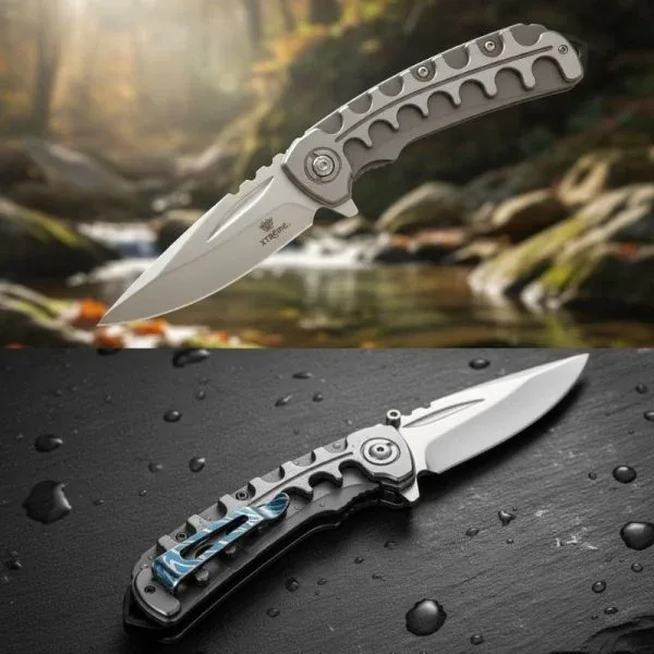 Xtreme - 9.25" Titanium Talon Foldable Pocket Knife - Image 2