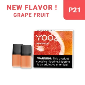 YOOZ Pods 2pcs/Pack 3% Nic – Grapefruit