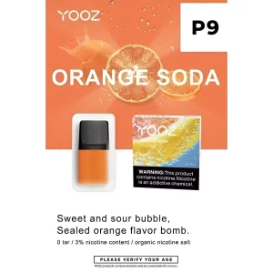 YOOZ Pods 2pcs/Pack 3% Nic – Orange Soda