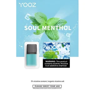 YOOZ Pods 2pcs/Pack 3% Nic – Soul Menthol