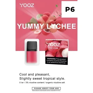 YOOZ Pods 2pcs/Pack 3% Nic – Yummy Lychee