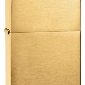 Zippo Lighter - 1941 Replica Brushed Brass