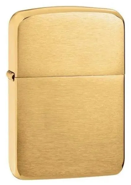 Zippo Lighter - 1941 Replica Brushed Brass