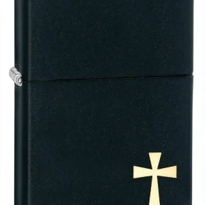 Zippo Lighter - Corner Cross